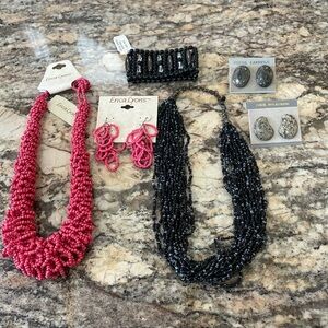 NWT Erica Lyons 6 Piece Jewelry Bundle